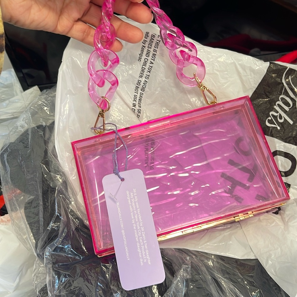 Brand new pink bag